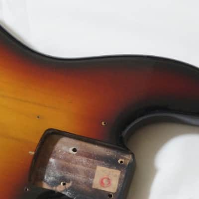 Fender Jazz Bass JB62-75 Vintage Body 1982 Sunburst MIJ Made In Japan Fujigen JV serial image 4