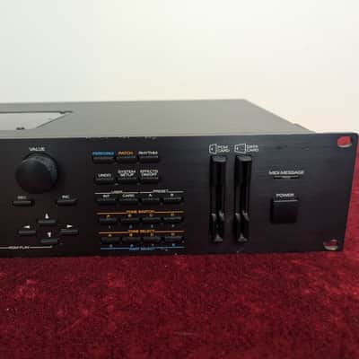 Roland Super JD-990 Sound Module Synth with SR-JV80-04 Vintage Synth Expansion 1993 - 1996 - Black RackMount Synthesizer Rack Mount Unit image 10