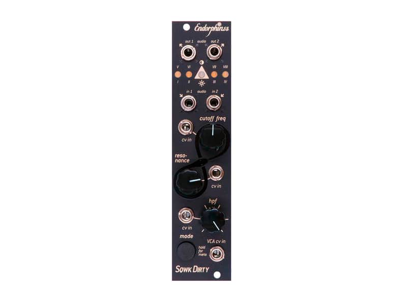 Endorphin.es Squawk Dirty to Me Dual Filter (Black) image 1