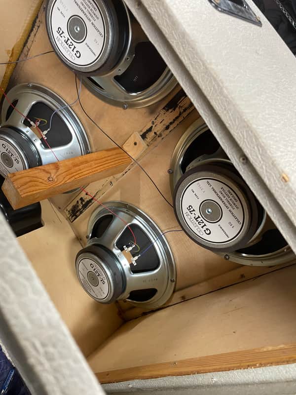 Celestion T3760 G12T-75 12" 75-Watt 16 Ohm Jubilee Cab Speaker 1987 - Silver image 1