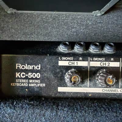 Roland KC-500 4-Channel 150-Watt 1x15" Keyboard Combo 1995 - 2000 - Black image 6