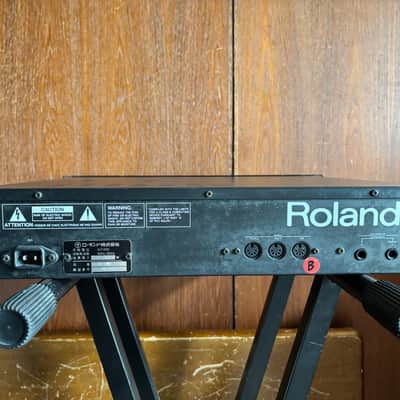 Roland D-550 LINER SYNTHESIZER New internal battery & Display D-50 rack version image 5