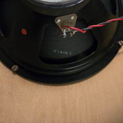 Marshall 4x10 Model 2038 (Rare) 1973-1974 - black tolex, checkerboard/houndstooth grille cloth with white piping image 11
