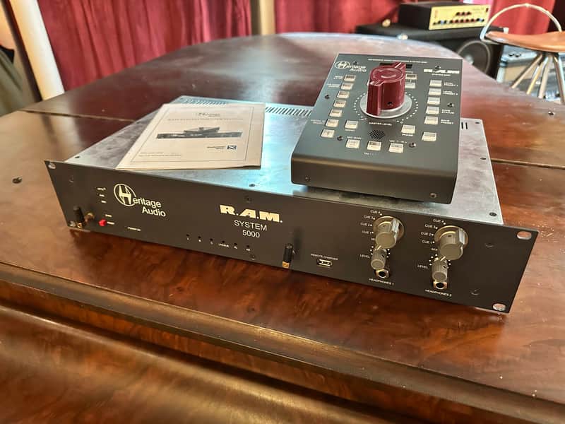Heritage Audio RAM System 5000 5.1 Monitor Controller with Remote Control 2017 - 2019 - Blue image 1