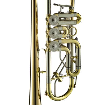 Monzani MZTR-400 Drehventiltrompete - Rotary Valves Bb Trumpet image 5
