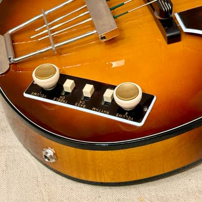Hofner 500/1 Vintage '59 Reissue V59 2009 - Sunburst image 18