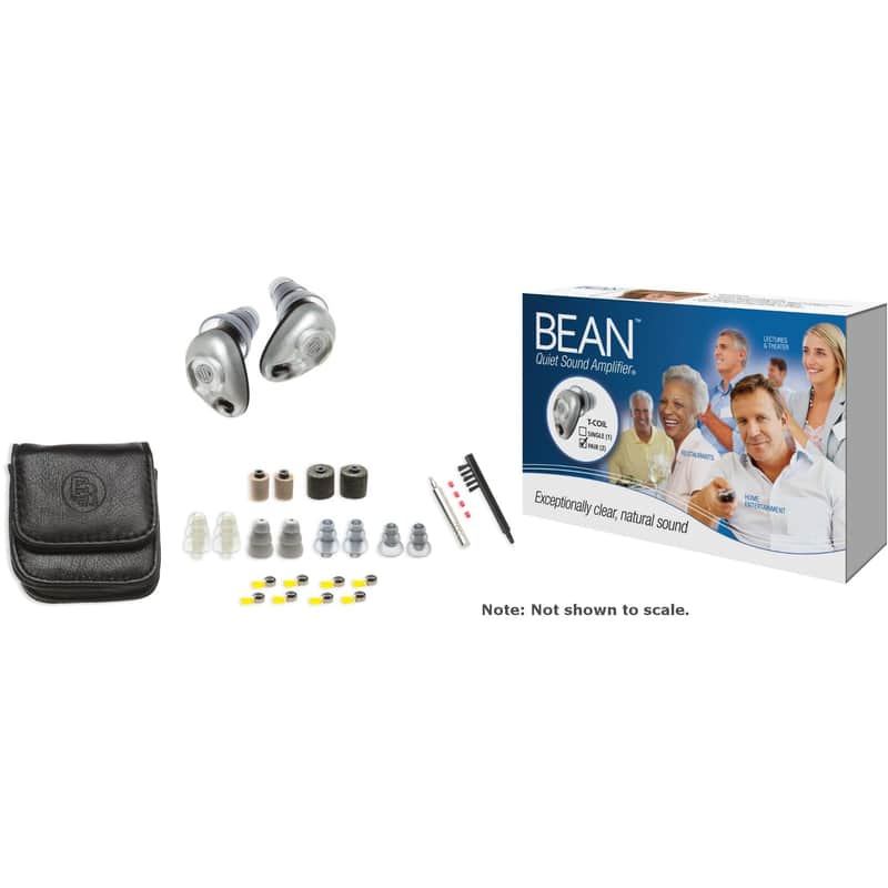 Etymotic ER135-QSA-PT2 BEAN Quiet Sound Amplifier (Pair) - Platinum image 1