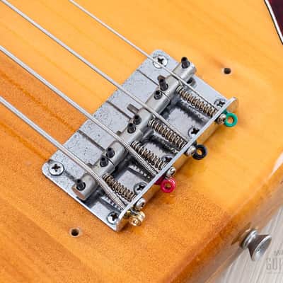 1974 Greco Electric Bass PB-420N Vintage P Bass Natural Japan w/ Fender USA Pickup image 8