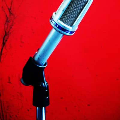 Vintage 1970's Shure 589S / PE589 dynamic cardioid microphone Lo Z with accessories image 2