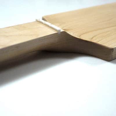 EDEN 30" Short Scale Fretless Paddle Bass Neck Maple/Maple NO Inlay image 5