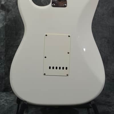 Squier Waynes World Limited Edition Fender Japan Stratocaster Vintage 1992 Olympic White w FAST Same Day Shipping image 4
