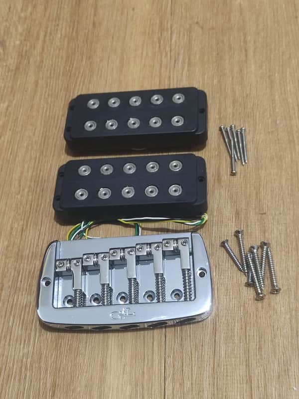 G&L Bass Pickups L-Series L-2500, L-1500, L-1505 5 String Bridge Set image 1