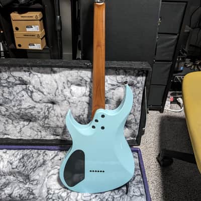 Balaguer Diablo Retro 27-fret 2023 - Cerulean Blue image 5
