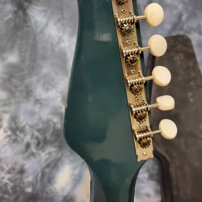 Vintage RARE 1966 Lafayette Capri Electric Guitar Pro Setup Original Hard Shell Case image 10