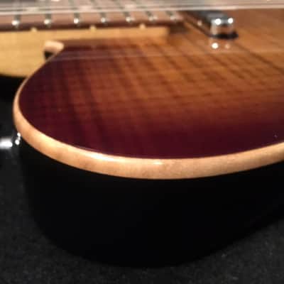 Suhr Classic T SSC 2011 Bengal Burst 1 Piece Flame Maple Top Guitar Signed By J Suhr W/Case image 4