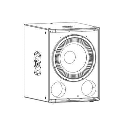DAS Action-S18 Action 500 Series 18" 600W Passive Bass-Reflex DJ PA Subwoofer image 4