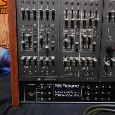 Vintage Roland System 100M Analog Modular Synthesizer w/ 5 modules 121 130 132 140 191 j image 3