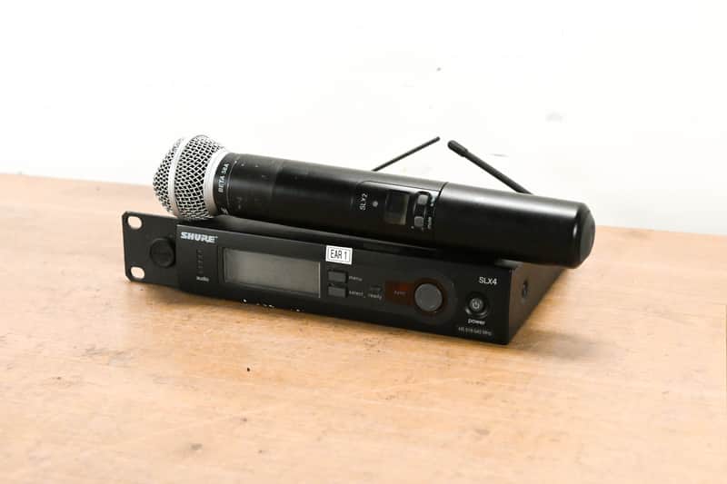 Immagine Shure SLX24/BETA58A Handheld Wireless System - H5 Band (NO POWER SUPPLY) CG013EN - 1