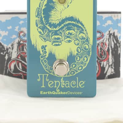 EarthQuaker Devices Tentacle Analog Octave Up V2 2025 Teal / Yellow Print image 1
