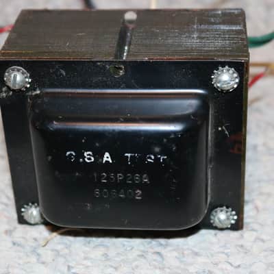 Rare Vintage Early 1964 Pre CBS Fender Vibrolux Tremolux Vibrolux Reverb Power Transformer - 125p26a - No Tariffs image 5