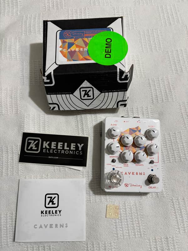 Keeley Caverns Reverb / Delay V2 2017 - Present - White image 1