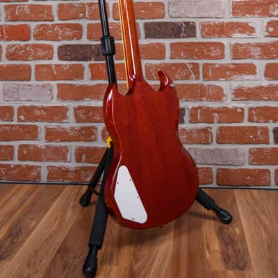 Gibson Custom Shop 1961 Les Paul/ SG Custom 3-Pickup Reissue Faded Cherry 2000 w/OHSC image 6