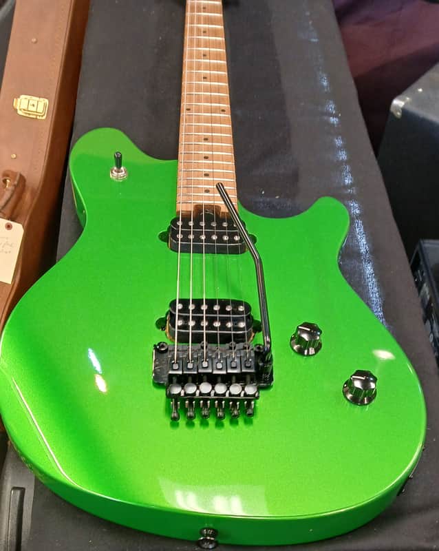 EVH Wolfgang WG Standard with Baked Maple Neck 2020 - Slime Green image 1