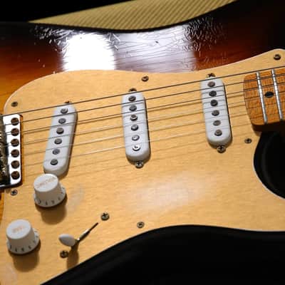Fender Custom Shop LTD 70th Anniversary 1954 Stratocaster Journeyman Relic Wide Fade Chocolate [LXX0193] (06/01) image 3