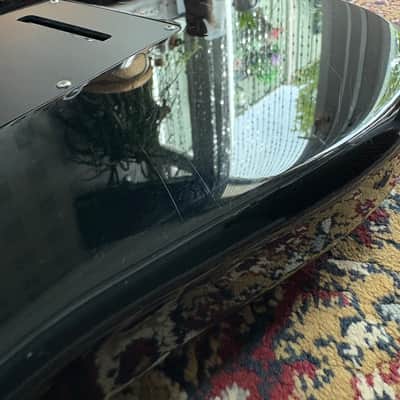 Squier Stratocaster Electric Guitar - Hot Rails Bridge Pickup image 8