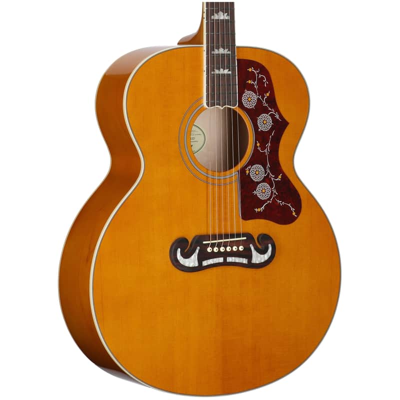 Epiphone J-200 Studio, Natural, with Gig Bag image 1