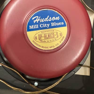 RARE! Gibson/Jim Beam Promotional Cabinets w/ Hudson Mill City Blues DP-Alnico-5 Speaker - Black Tolex image 3