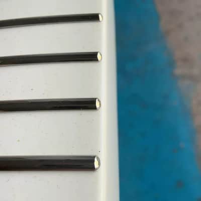 White Gloss Telecaster Guitar Neck, 22-Frets image 4