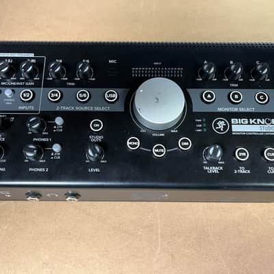 Mackie Big Knob Studio+ Monitor Controller / Interface 2017 - Present - Black image 1
