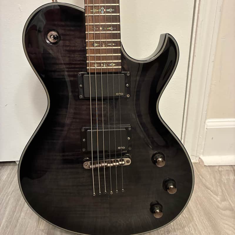 Schecter Diamond Series - Damien Solo Elite - See-Thru Black