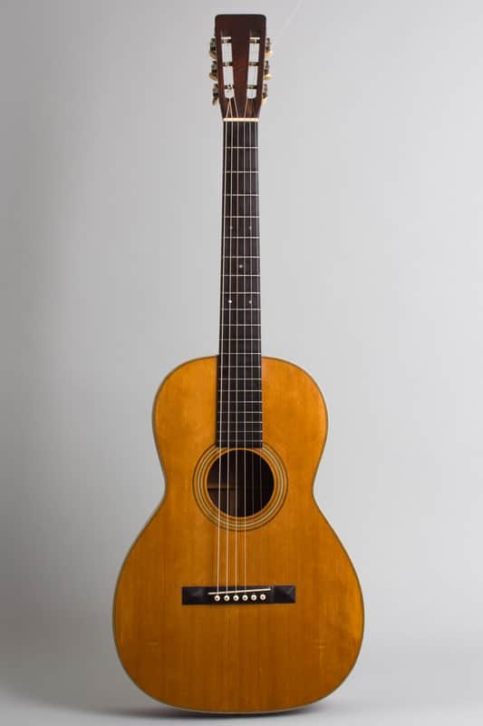 C. F. Martin  0-28 Flat Top Acoustic Guitar (1921), ser. #16299, original black chipboard case. image 1