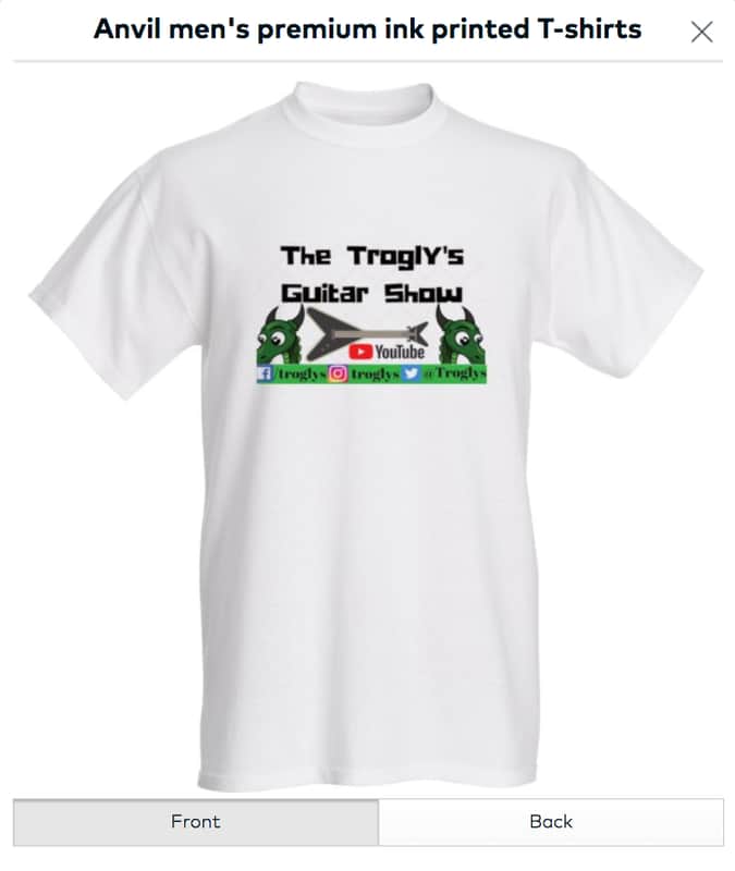 The Trogly's Guitar Show T-Shirt image 1