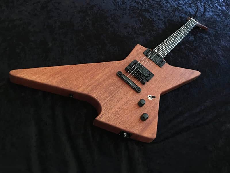 the PROWLER ALL Mahogany Guitar +Case by Black Diamond Hand Crafted In AMERICA
