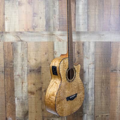 Dean Exotica Quilt Ash A/E Bass Gloss Natural image 3