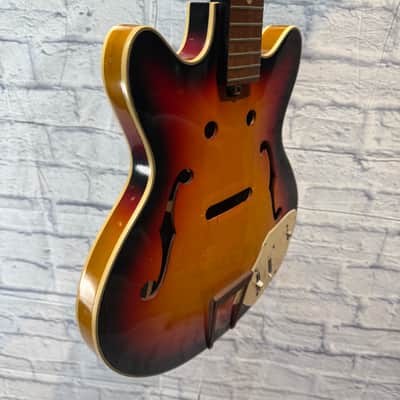 Vintage 1960s Hollow Body Electric - Project Guitar image 6