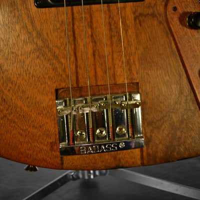 Carl Thompson Custom Piccolo Bass 1976 Mahogany image 3