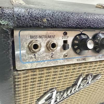 Fender Bassman 100 2-Channel 100-Watt Guitar Amp Head 1972 - 1976 - Silverface image 3