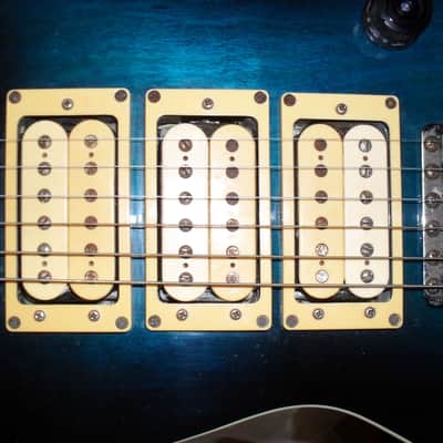 Ibanez Destroyer Early 1980's - Blue/Green burst image 7