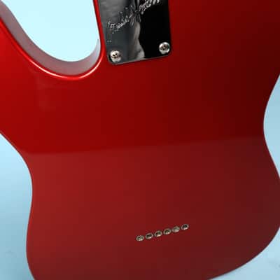 2007 Fender Muddy Waters Signature Artist Telecaster Red MIM Electric Guitar image 17
