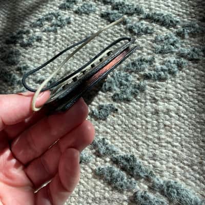 Fender Jazzmaster 1959 -1963 Vintage Black Bobbin Neck Pickup image 4