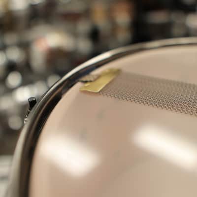 Pork Pie 7x14" Maple Max Snare Drum (Waterfall Bubinga High-Gloss w/ Black Nickel Hardware) image 10