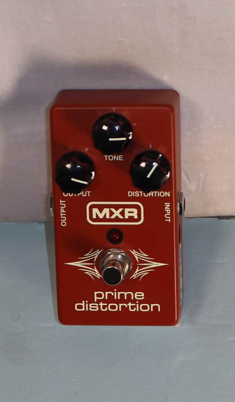 MXR M69 Prime Distortion Red guitar effect pedal used image 1