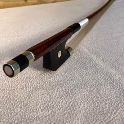 Double Bass Pernambuco French Bow - German Made 1st Half 20thC. Offers Welcome image 5