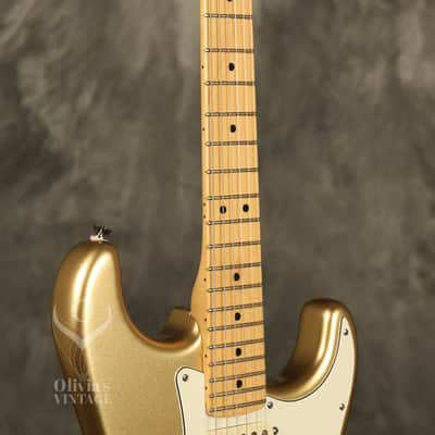 2014 Fender 60th Anniversary American Standard Stratocaster Aztec Gold image 10