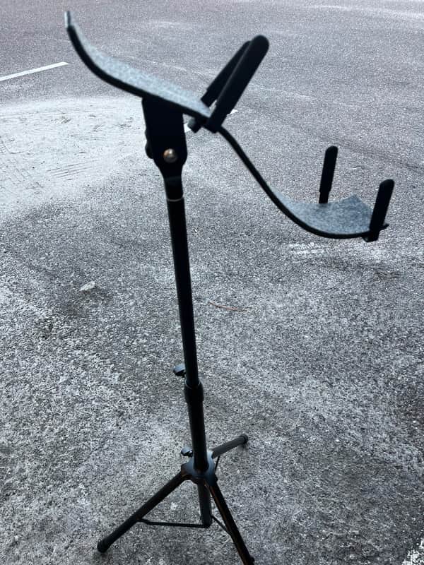 K&M Acoustic performer stand Walk up stand 2020 - Black image 1