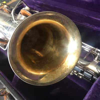 Buescher True-Tone Professional Alto Saxophone 1930 - Silver image 4